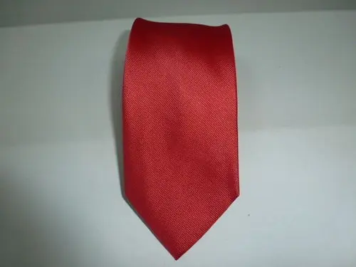 Corbata microfibra 8 cm. Falso liso.