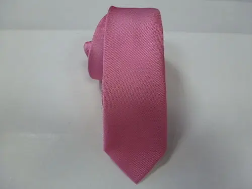 Corbata microfibra 8 cm. Falso liso.