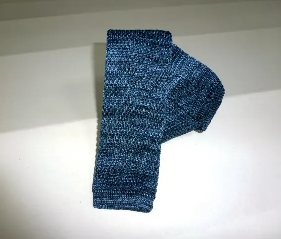 Corbata de punto