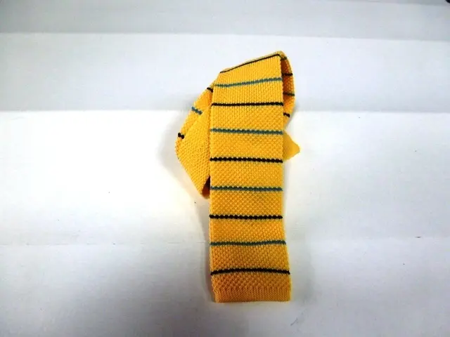 Corbata de punto