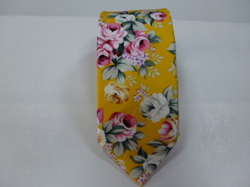 Corbata 8 cm. algodón