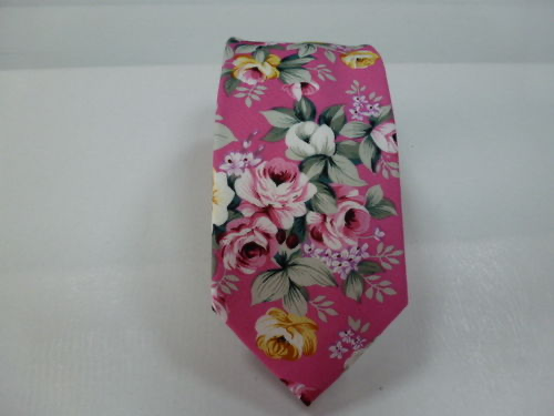 Corbata 8 cm. algodón