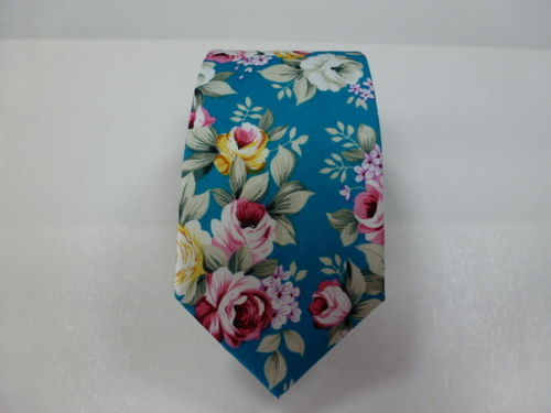 Corbata 8 cm. algodón