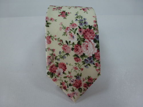 Corbata 8 cm. algodón