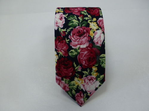 Corbata 8 cm. algodón