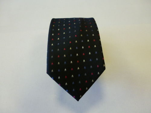 Corbata 8 cm. microfibra