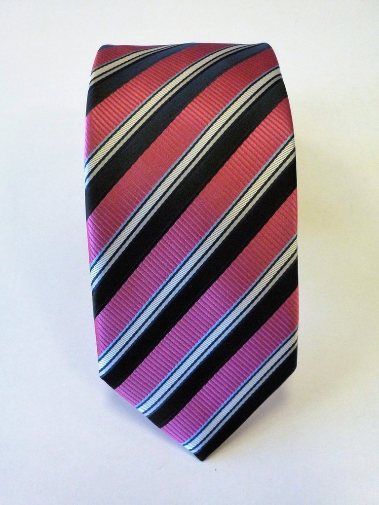Corbata 8 cm. microfibra
