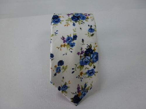 Corbata 8 cm. algodòn