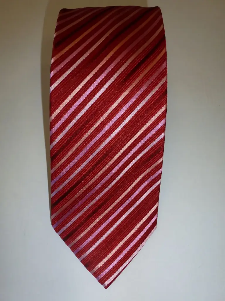 Corbata 8 cm. Seda natural