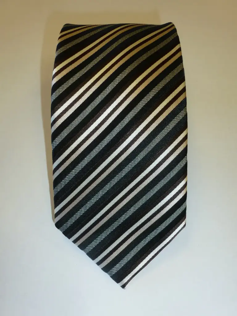 Corbata 8 cm. Seda natural