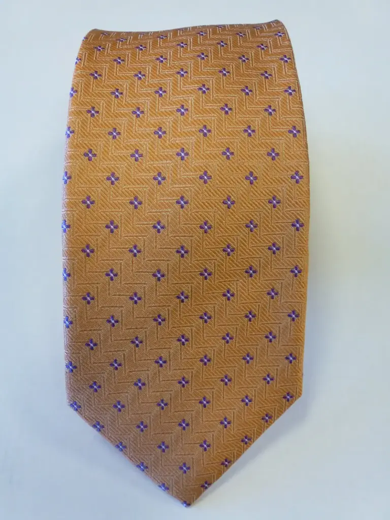 Corbata 8 cm. Seda natural
