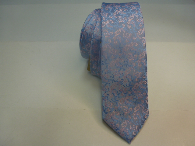 Corbata microfibra pala estrecha 6 cm.