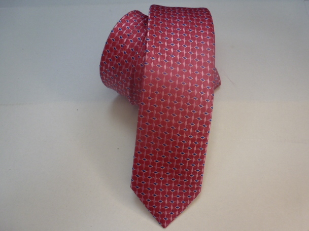 Corbata microfibra pala estrecha 6 cm.