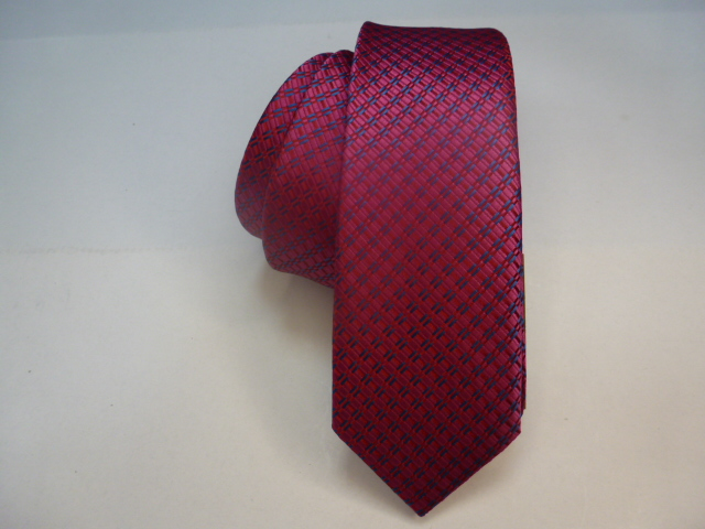 Corbata microfibra pala estrecha 6 cm.