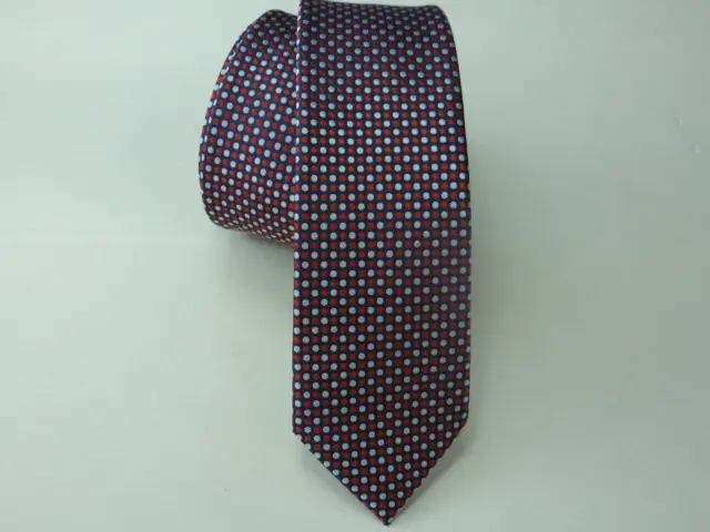 Corbata microfibra pala estrecha 6 cm.