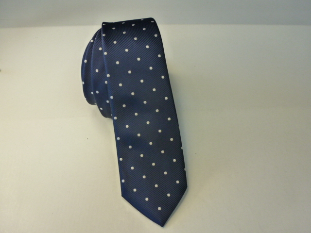 Corbata microfibra pala estrecha 6 cm.