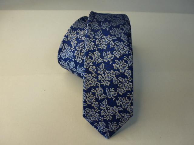 Corbata microfibra pala estrecha 6 cm.
