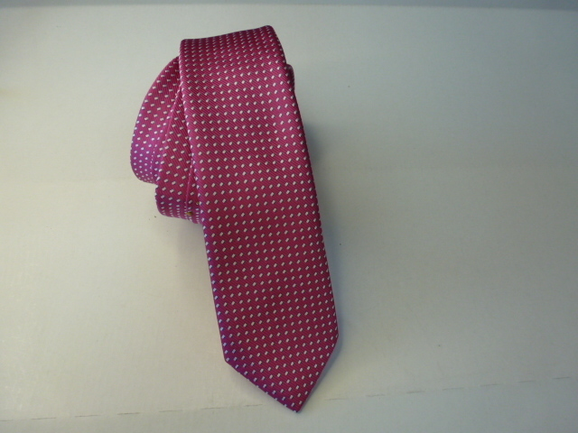 Corbata microfibra pala estrecha 6 cm.