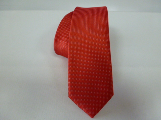 Corbata microfibra pala estrecha 6 cm.