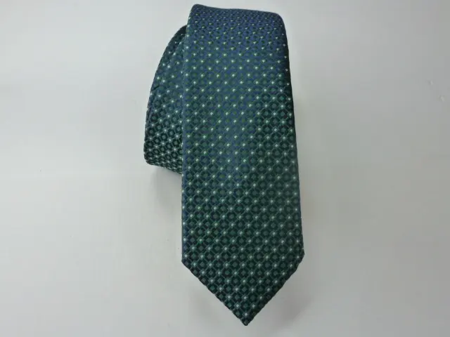 Corbata microfibra pala estrecha 6 cm