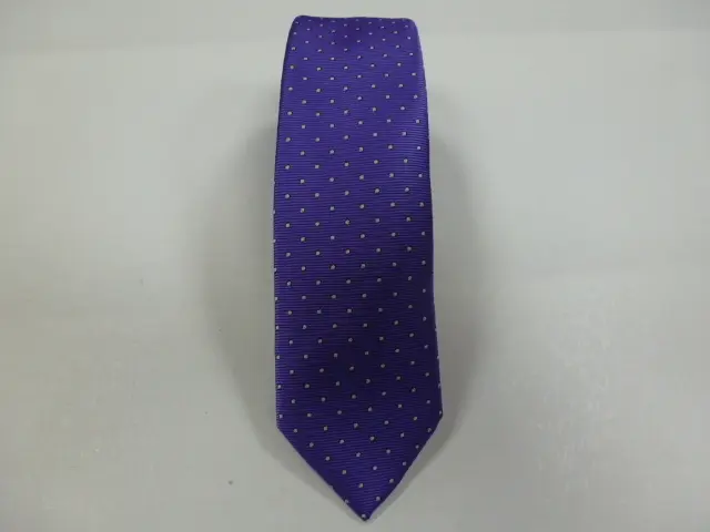 Corbata microfibra pala estrecha 6 cm.