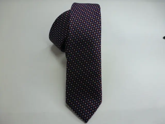 Corbata microfibra pala estrecha 6 cm. 