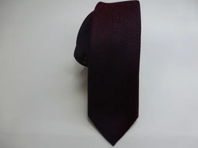 Corbata microfibra pala estrecha 6 cm.  