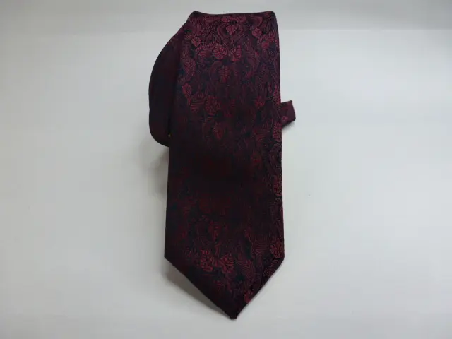 Corbata microfibra pala estrecha 6 cm.  