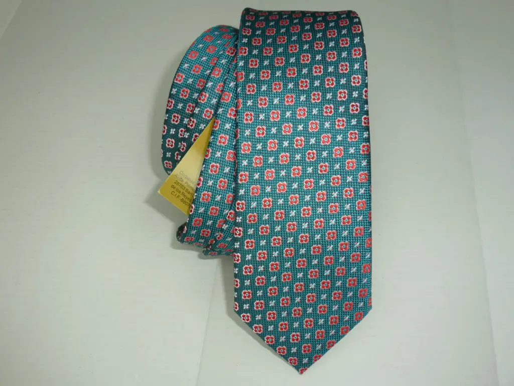 Corbata microfibra pala estrecha 6 cm. 