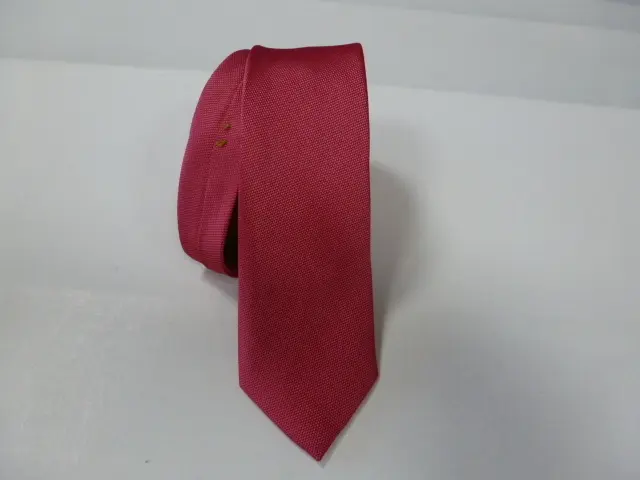 Corbata microfibra falso liso 6 cm. Fresa