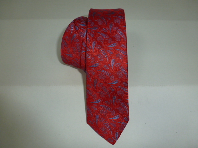 Corbata microfibra pala estrecha 6 cm.