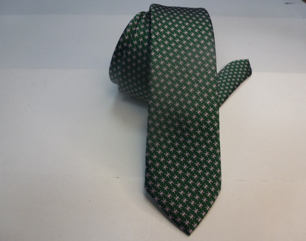 Corbata microfibra pala estrecha 6 cm.