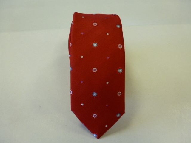Corbata microfibra pala estrecha 6 cm.