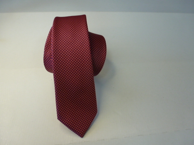 Corbata microfibra pala estrecha 6 cm.