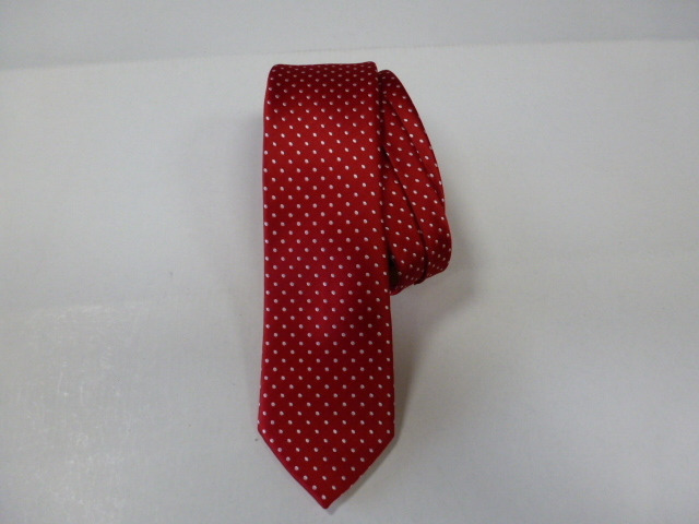 Corbata microfibra pala estrecha 6 cm.