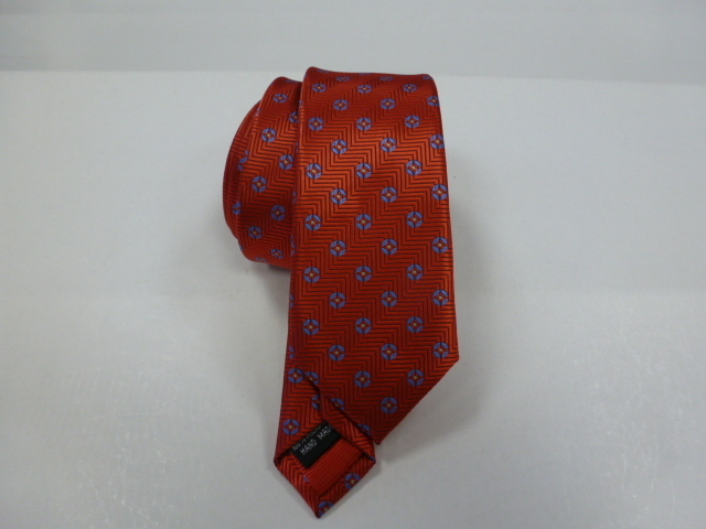 Corbata microfibra pala estrecha 6 cm.
