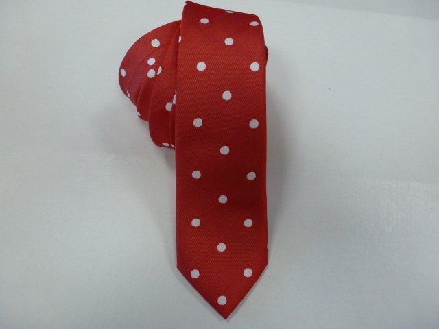 Corbata microfibra pala estrecha 6 cm.