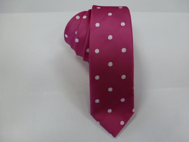 Corbata microfibra pala estrecha 6 cm.