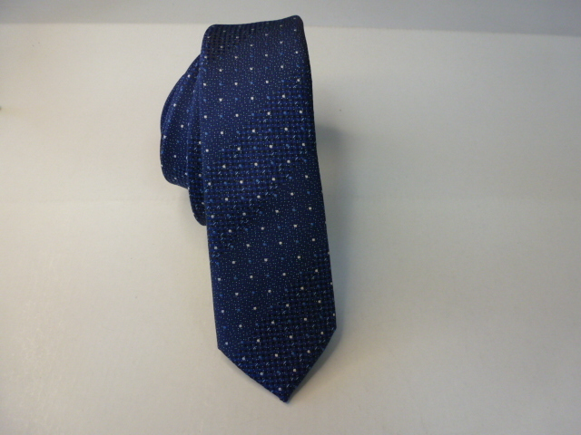 Corbata microfibra pala estrecha 6 cm.