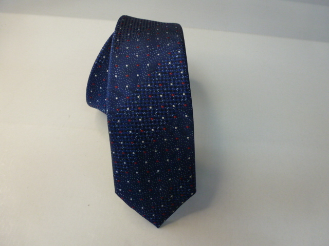 Corbata microfibra pala estrecha 6 cm.