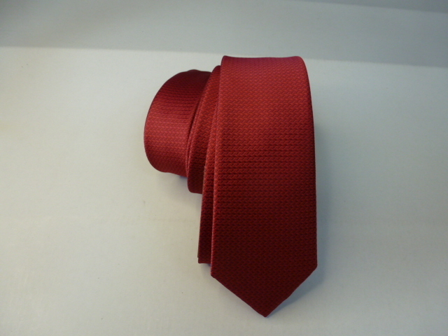 Corbata microfibra pala estrecha 6 cm.