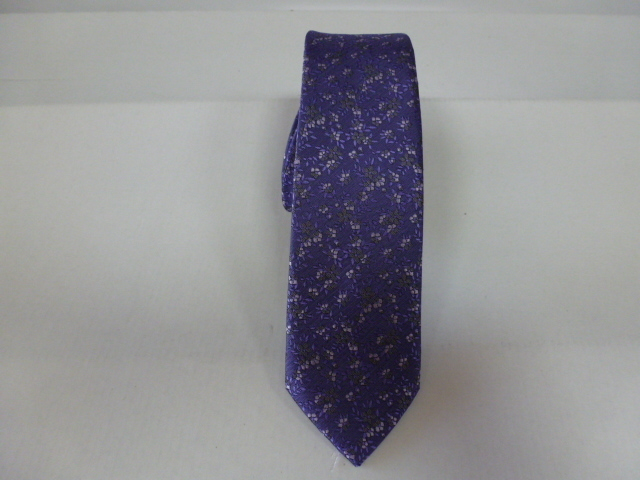 Corbata microfibra pala estrecha 6 cm.