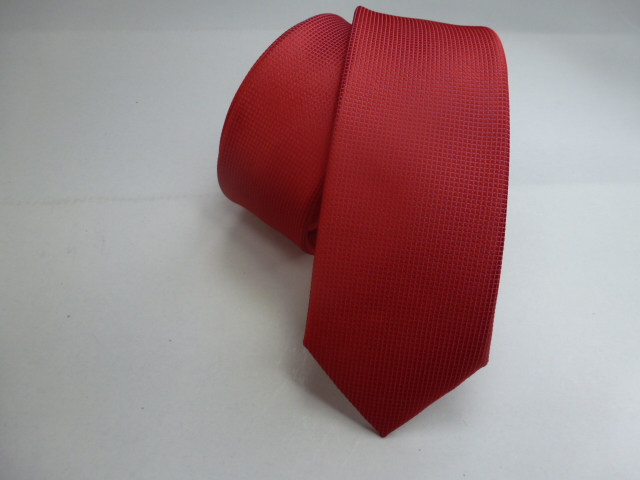 Corbata microfibra pala estrecha 6 cm.