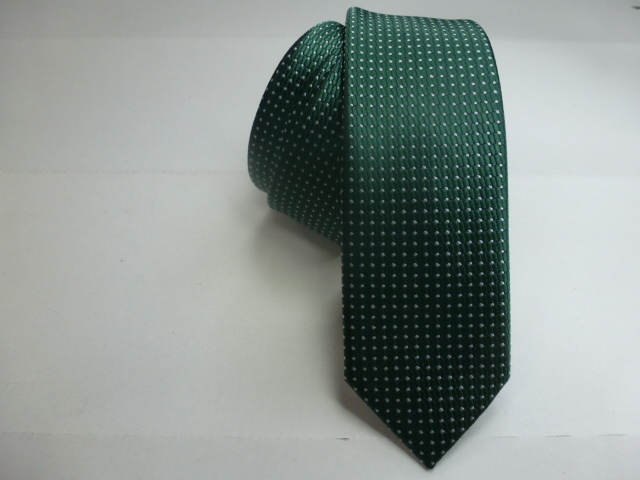 Corbata microfibra pala estrecha 6 cm.