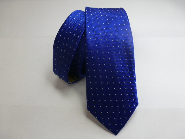 Corbata microfibra pala estrecha 6 cm.