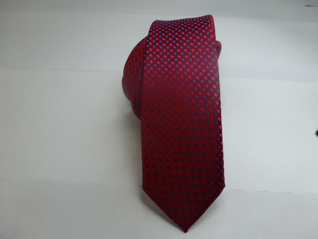 Corbata microfibra pala estrecha 6 cm.