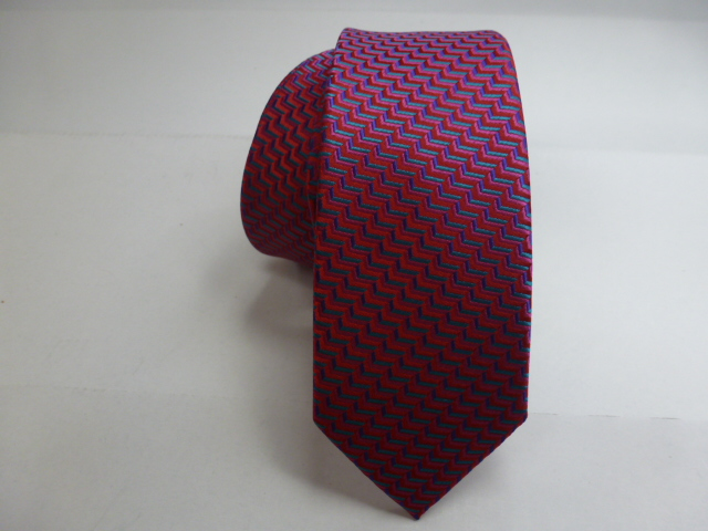 Corbata microfibra pala estrecha 6 cm.
