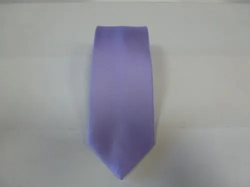 Corbata microfibra 8 cm. Falso liso.