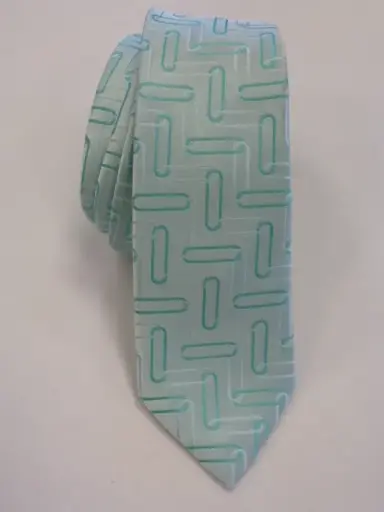 [6201-1] Corbata microfibra pala estrecha 6 cm.