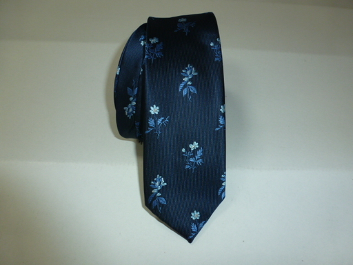 [6203-3] Corbata microfibra pala estrecha 6 cm.